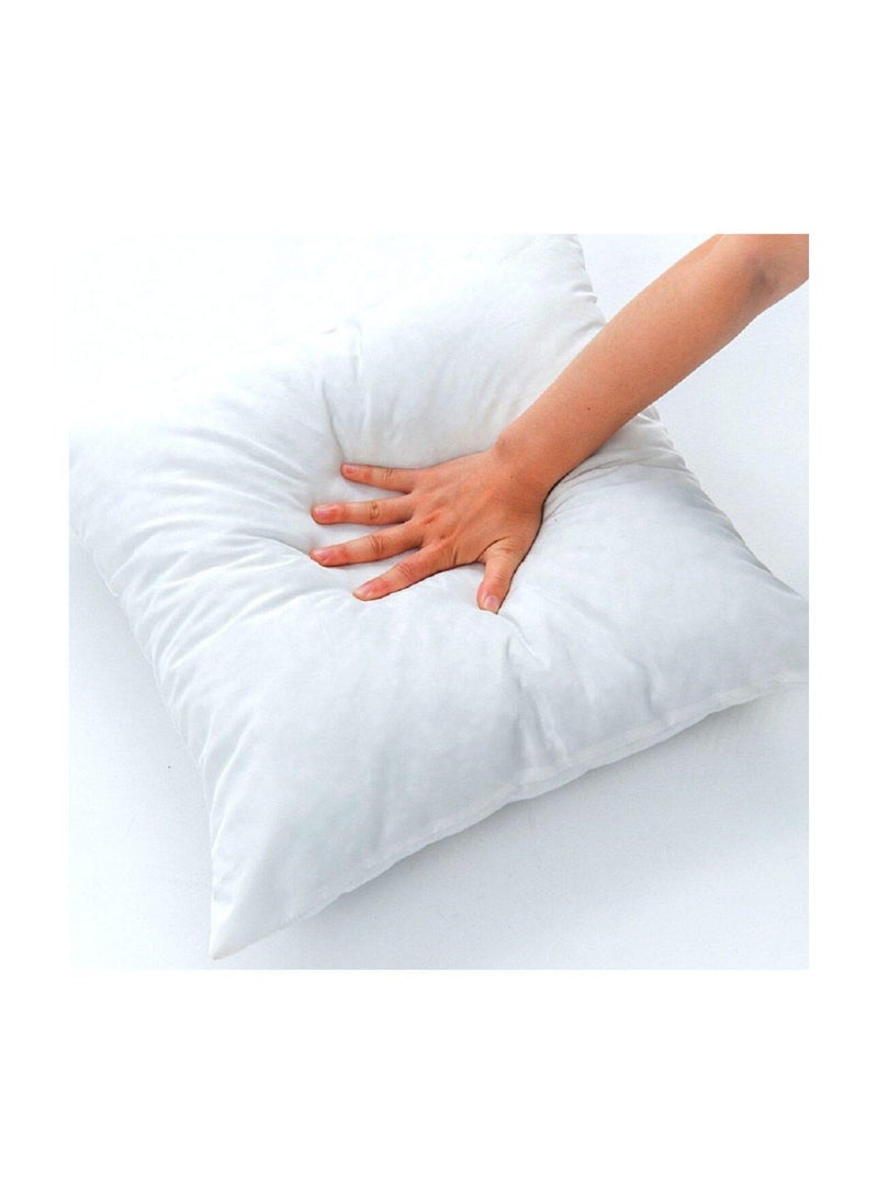 Saugat Traders - Saugat Traders Fibre, Satin Cushion Cover with Filler, 12 Inch X 12 Inch, Red, 1 Cushion Cover with 1 Filler - Birthday Gift for Husband - Image 1