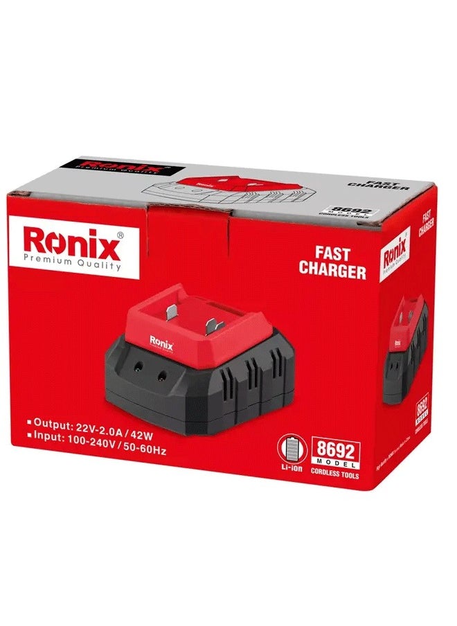 RONIX 22VFast charger 2A  - Image 3