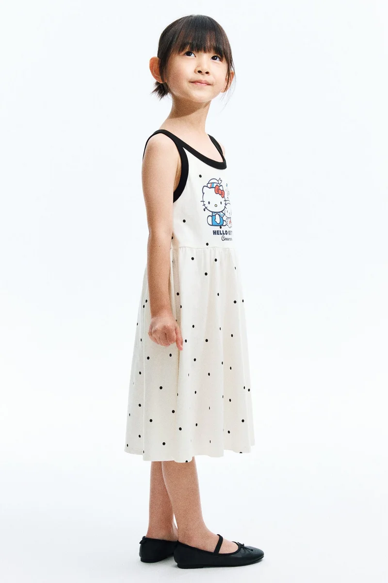 H&M Printed cotton dress