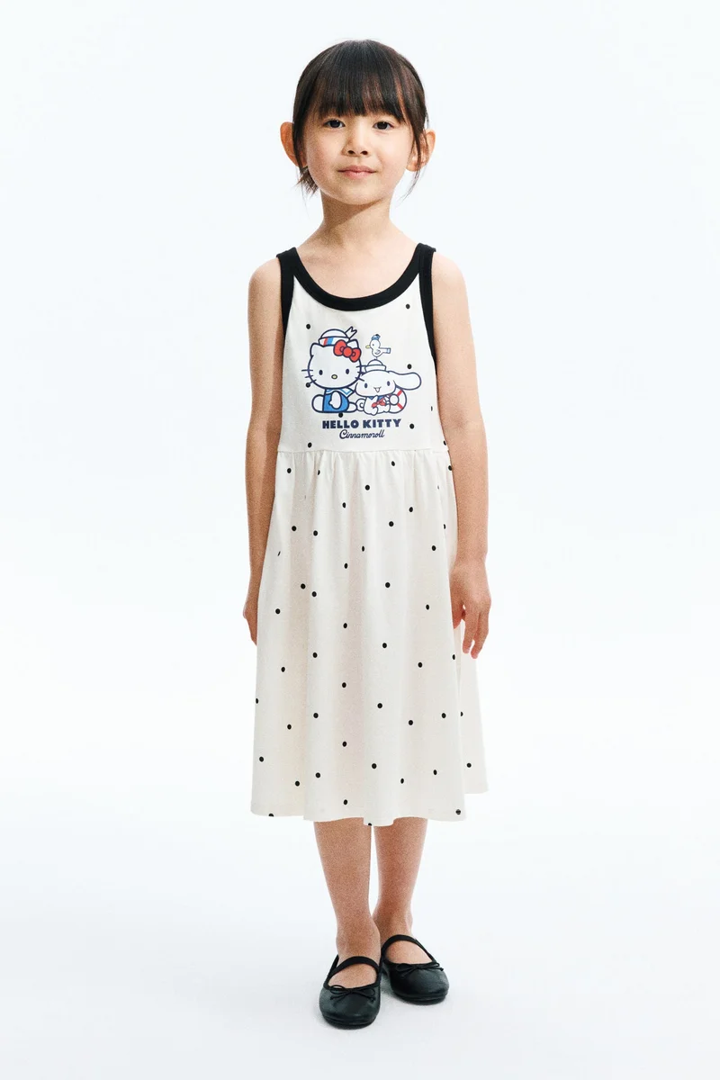 H&M Printed cotton dress