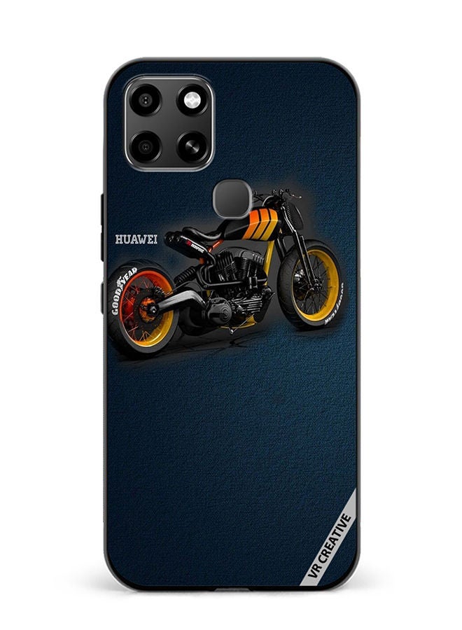 VR CREATIVE Protective Case Cover For Infinix Smart 6 Bike Design Multicolour - Image 1