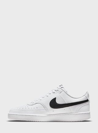 Nike Court Vision Lo Be Trainers for Women - White/Black - view 2