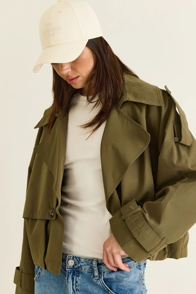 Bianco Lucci  LUCCI Women's Trench Coat for Women | Best Price UAE