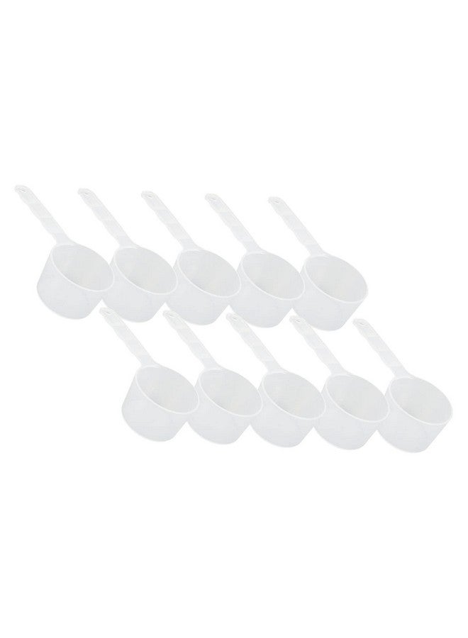 ناروت مجارف قياس بلاستيكية 10 قطع مجارف قياس لصالونات التجميل لأقنعة الجل ذات المقاييس - Image 5