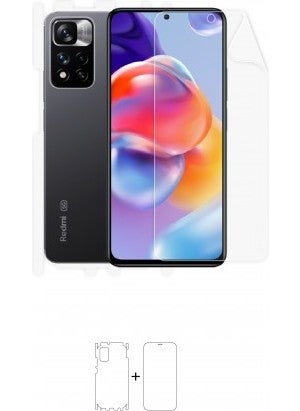 Wrapsol Xiaomi Redmi Note 11 Pro Plus 5g Full Body Screen Protector Front Back Side Impact Absorbing Polyurethane Film  - Image 1