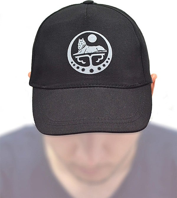 Anahtarlık Sepeti Keychain Basket Chechen Borz Logo Printed Black Hat - Image 3