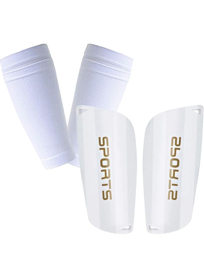 Rock Pow Soccer Shin Guards for Youth Kids Toddler Protective Soccer Shin Pads & Sleeves Equipment Football Gear for 9-15 Years Old Children Teens Boys Girls - Image 1