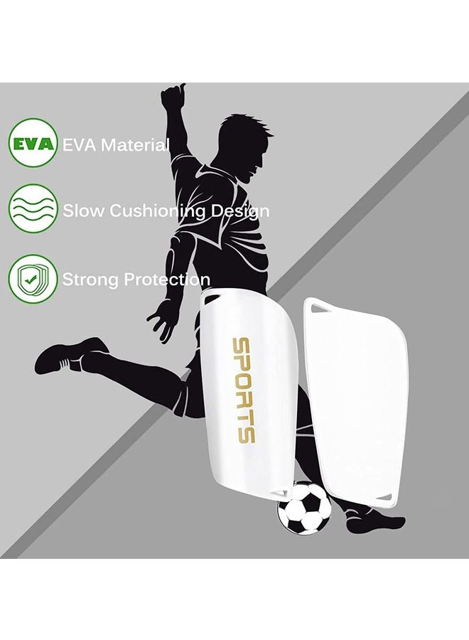 Rock Pow Soccer Shin Guards for Youth Kids Toddler Protective Soccer Shin Pads & Sleeves Equipment Football Gear for 9-15 Years Old Children Teens Boys Girls - Image 4