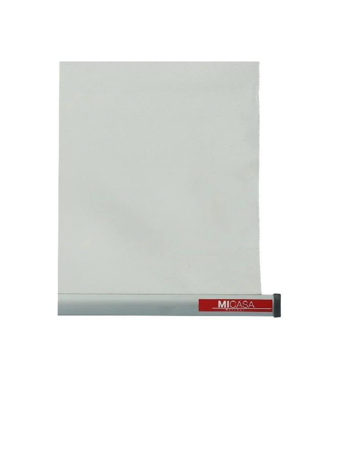 ميكاسا رول ستارة نوافذ معتمة عالية الجودة سهلة التركيب باللون الأبيض 150 × 180 سم SACO.RB.TBO.150.0180.WHIT