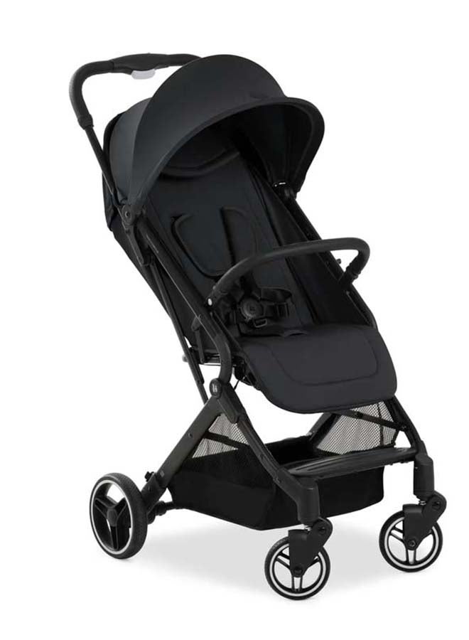 Hauck Travel N Care Plus Travel Buggy with Reclining Function, Only 7.2 kg, UV Protection 50+, Maximum Load 25 kg (22 kg Child + 3 kg Basket), Small Foldable (Black) - Image 1