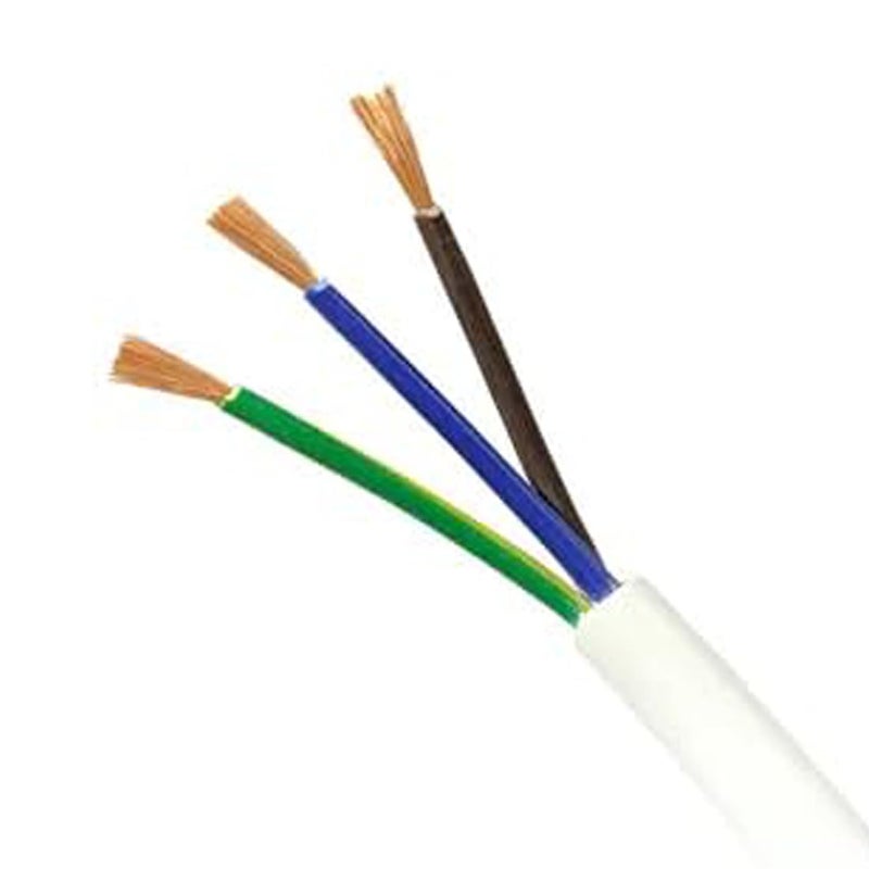 ELECTRRIUS سلك نحاسي متعدد النواة 25 مم 3 نواة من إلكتريوس مع علامة ISI بطول 20 متر 65 قدم لتطبيقات كهربائية متعددة - Image 3