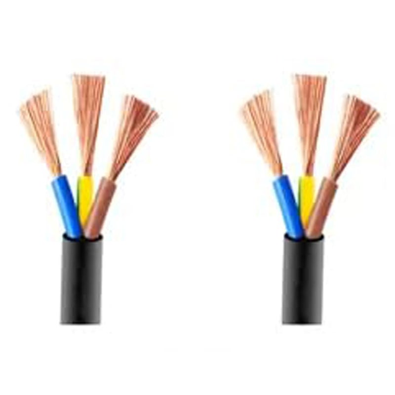 ELECTRRIUS سلك نحاسي متعدد النواة 25 مم 3 نواة من إلكتريوس مع علامة ISI بطول 20 متر 65 قدم لتطبيقات كهربائية متعددة - Image 4