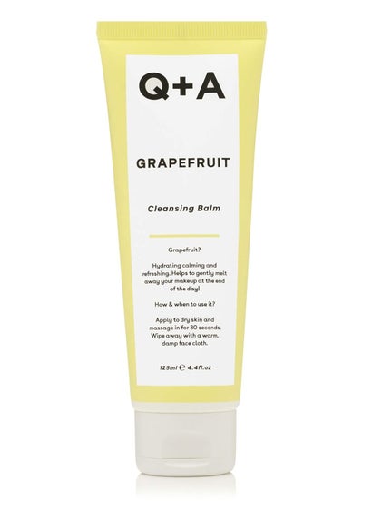 Q+A QA Grapefruit Cleansing Balm Makeup Remover 125ml  44fl Oz 