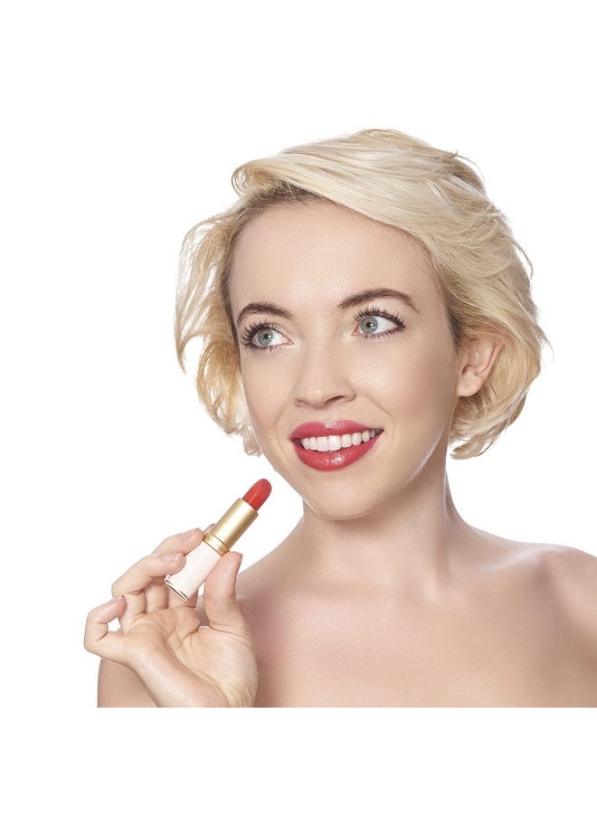 Lipstains Gold All In One Lipstick Super Rich Conditioning Ingredients Amazing Staying Power Smudge Proof And A Diverse Color Range From The Uk (Coral)  - Image 5