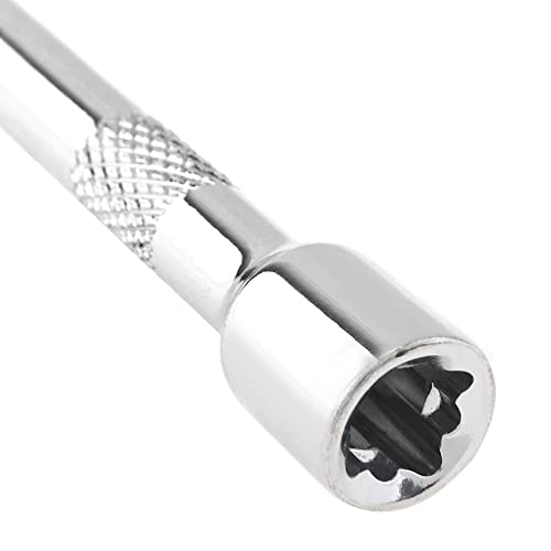OriGlam 1/4" Drive Extension Socket Wrench Extension, 4-Inch Ratchet Extender Chromed Steel, 1/4 Inch Drive Drive Socket Extension - Image 4