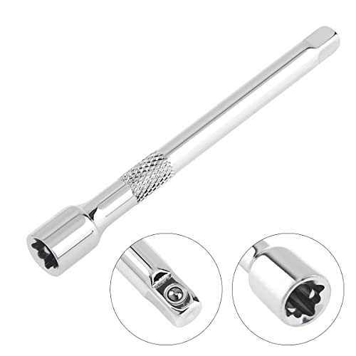 OriGlam 1/4" Drive Extension Socket Wrench Extension, 4-Inch Ratchet Extender Chromed Steel, 1/4 Inch Drive Drive Socket Extension - Image 2