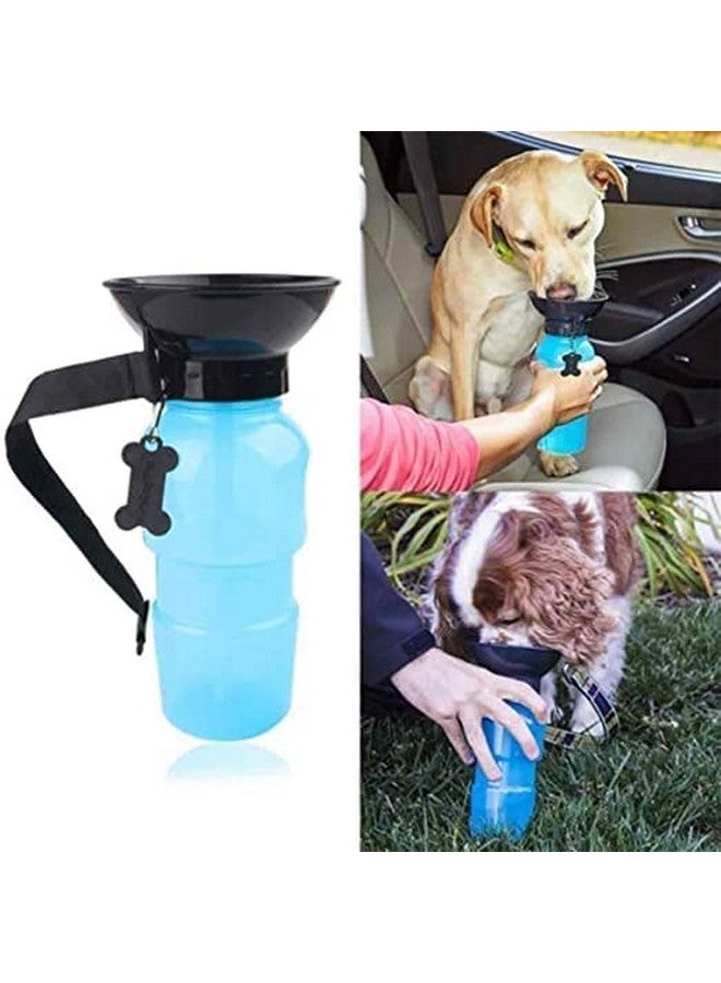 Dog Water Bowl Bottle Portable Aqua Dog Travel Water Bottle Bowl 18Oz Dog Bottle Auto Dog Mug For Pets - Image 5