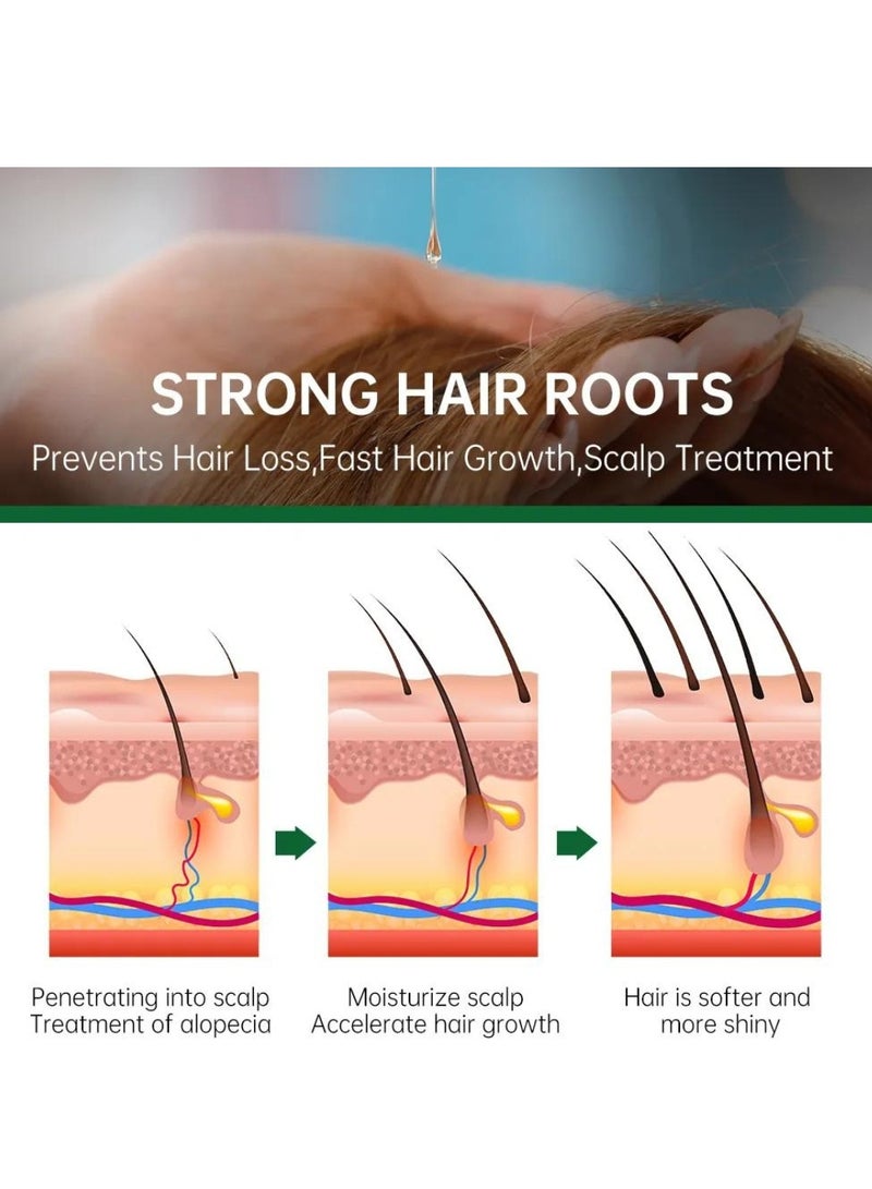 PURC 50ml Rosemary Hair growth Essential Oil Rosemary Essential Oil for Hair Growth Organic Hair growth Oil Hair Regrowth Treatment for Women and Men Hair Strengthening Rosemary Oil - Image 5