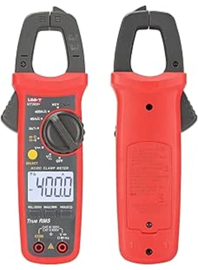 Uni-T-UT203+ True RMS, 4000 counts, 400A AC/DC Digital Clamp Meter