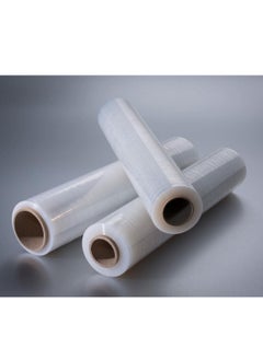 vsell24 Pack of 3PC Stretch Film Wrap 2KG (400 Core ) Clear Packing with Heavy Duty Household Materials ,Office , Warehouse  - Image 1