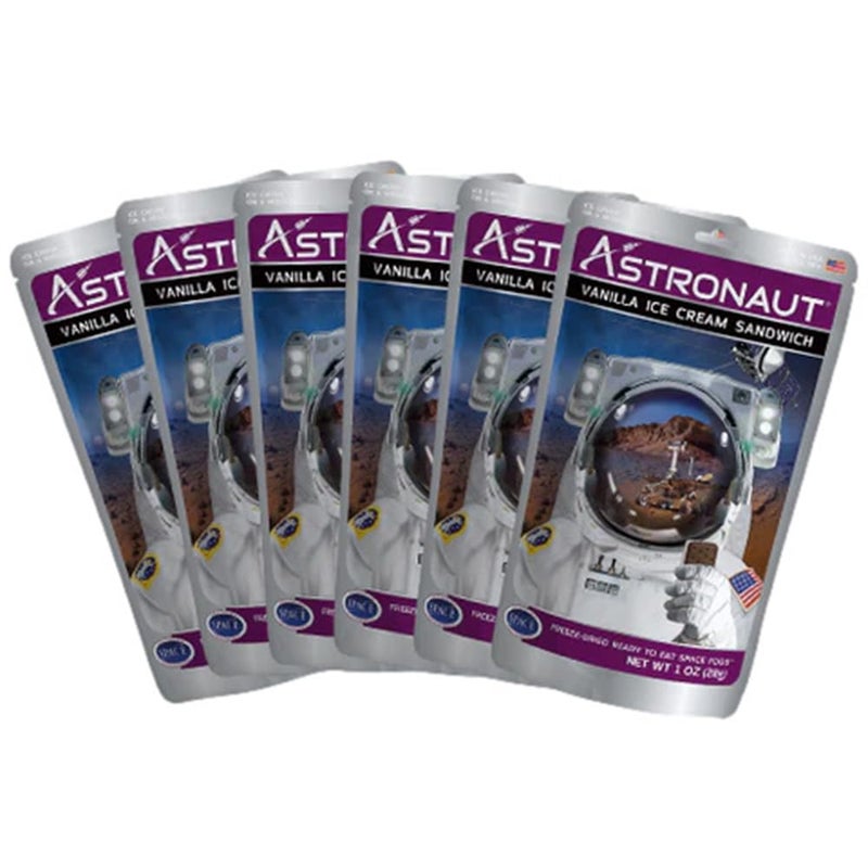 Astronaut Foods FreezeDried Ice Cream Sandwich NASA Space Dessert Vanilla 6 Count - Image 3