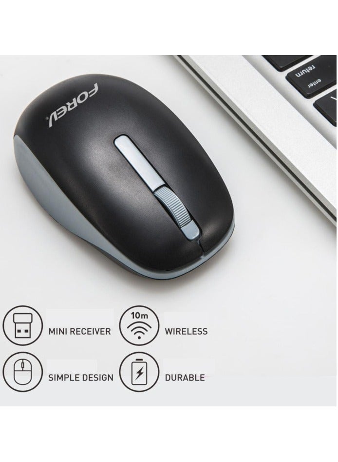 FV-181 Wireless Mouse With mini Receiver, Durable, with simple design