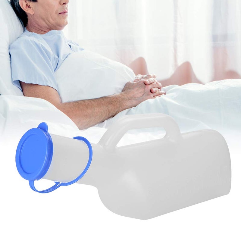 klarako Long Neck Urinals For Men, Urine Bottle 1000Ml Portable Outdoor Urine Bottle With Lid Kids Adults Mobile Toilet Urine Collector Urine Bottle For Men - Image 2