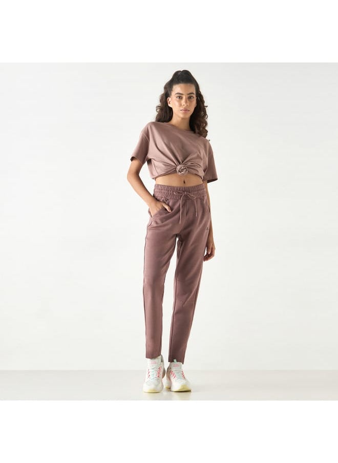 Kappa Kappa Track Pants with Drawstring Closure and Pockets  - Image 2