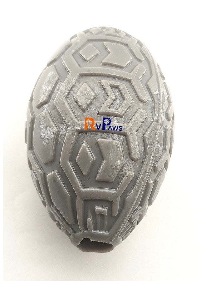 لعبة كرة الرجبي الناعمة الطبيعية التفاعلية لتغذية الحيوانات الأليفة - لعبة كرة التغذية البطيئة للكلاب والقطط (متعددة الألوان) - عبوة من قطعة واحدة - Image 4