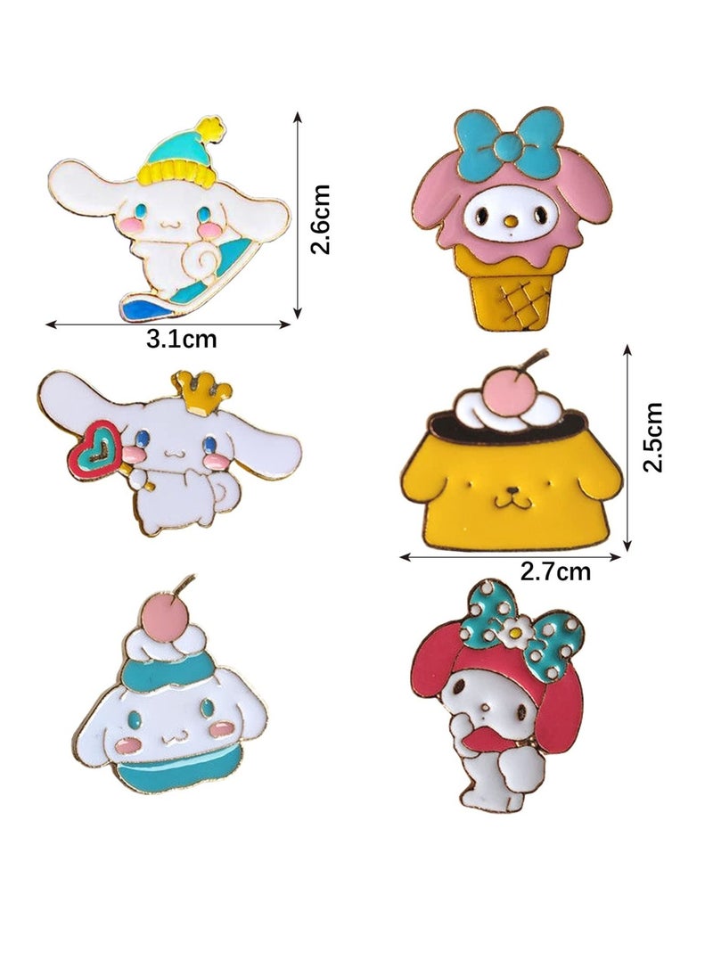 Y&D - Cartoon Animal Brooch, Trendy Badge, Backpack Decoration DIY Accessories, for Clothes Bag, Jacket, Party, Special Activities Gift - Image 1