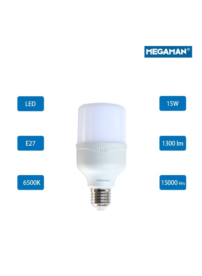 Megaman LED Bulb E27 YTT65Z1 15W  Daylight (6500K) - Image 1