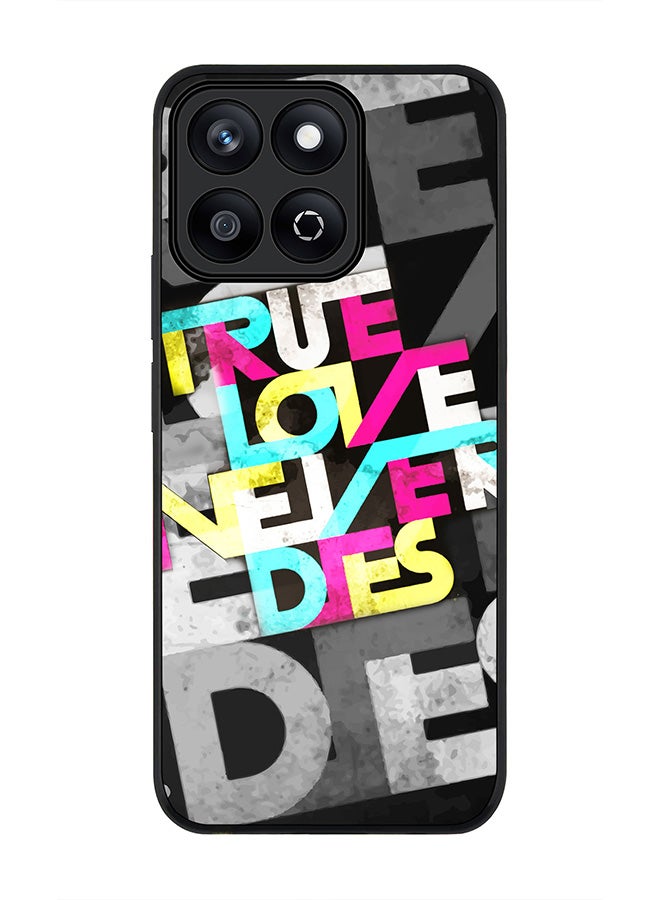 Stylizedd For Honor X7c 4G Case,Slim fit Camera Protection, Shockproof Thin Phone cover  - True Love Never Dies - Image 1