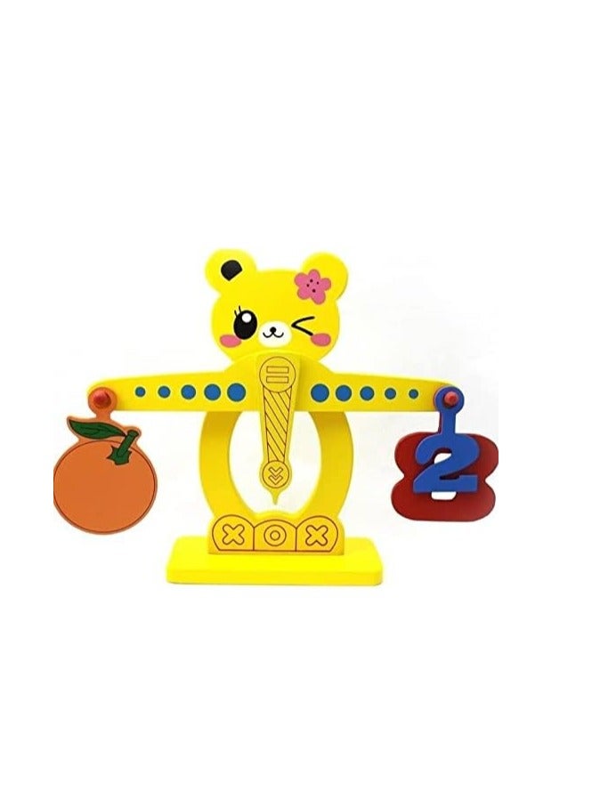 Safwa Toys Children's toy, W11-3 teddy bear-shaped number scale toy from Al Safwa Toys - Image 4