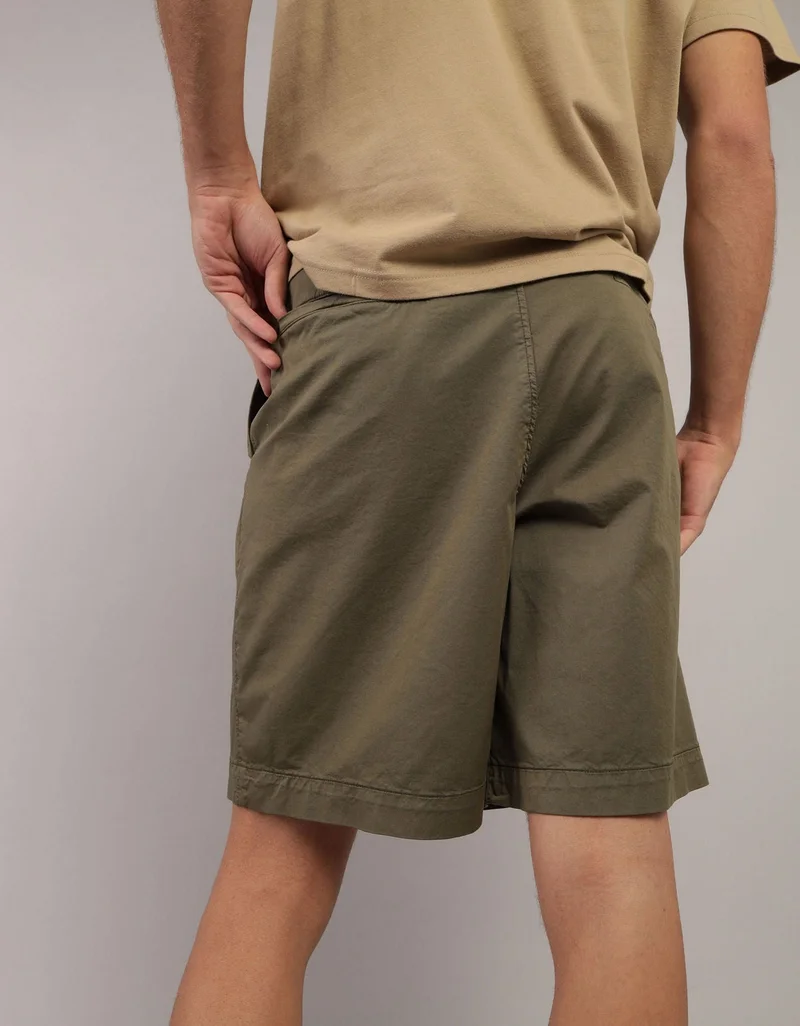 American Eagle AE Flex 9" Khaki Short