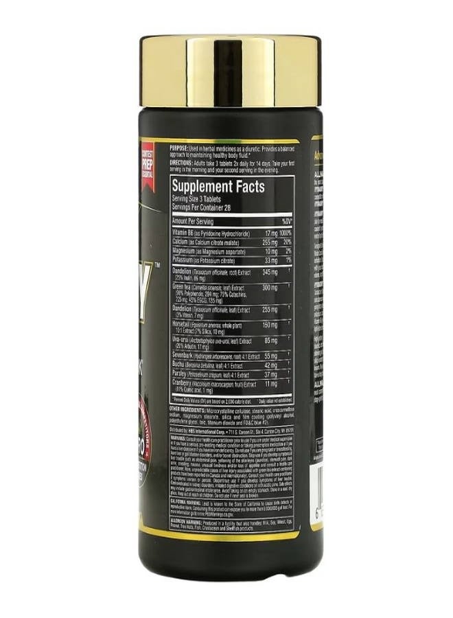 Allmax هايدرا دراي ألترا بوتنت مدر للبول مثبت إلكتروليت 84 قرص - Image 2