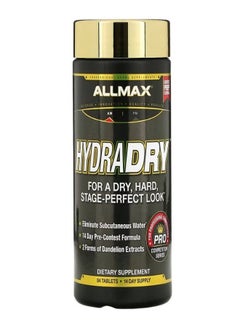 Allmax HydraDry UltraPotent Diuretic  Electrolyte Stabilizer 84 Tablets  - Image 1