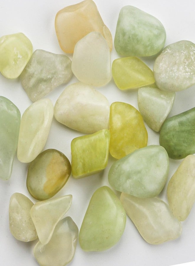 RooTrimmer Pebbles for Indoor Plants 5 Lbs, 3/8 Inch Jade Vase Filler, Rocks for Plants Indoor, Stones for Garden Landscaping, Smooth Gravel Filler for Succulents, Cactus, Fish Tank and Vases - Image 1