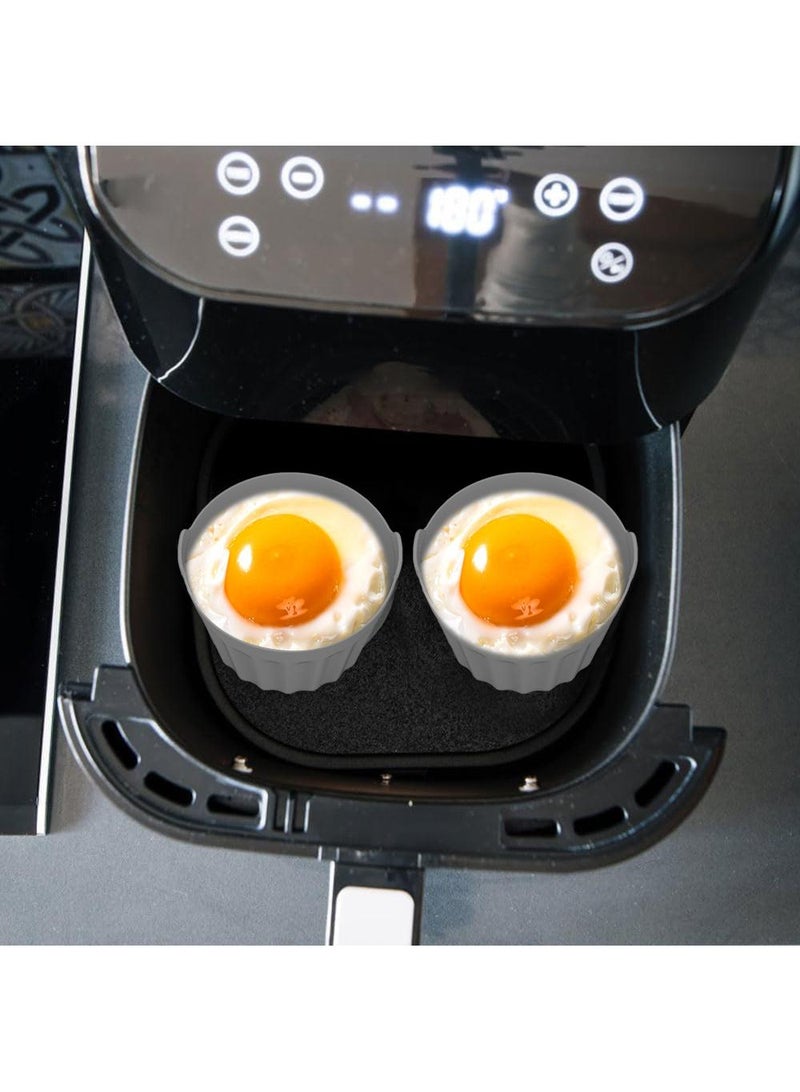 Air fryer baking cup silicone baking plate cupcake mold egg tart mold 9pcs - Image 3