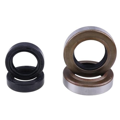 JZGRDN JZGRDN 2 Set Tiller Wheel Axle Seals & Tine Oil Seals GW-9618 GW-9602 GW-9621 GW-9601 Compatible with Troy Bilt Horse  - Image 2