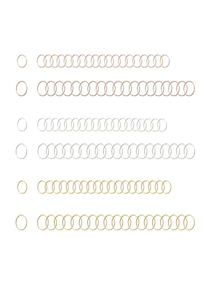 yantaisiyu 120 Pcs Hair Rings Braid Rings Hair Clips Hair Loop Clips for Women DIY Hair Accessories Dreadlock (3 Colors - Image 1