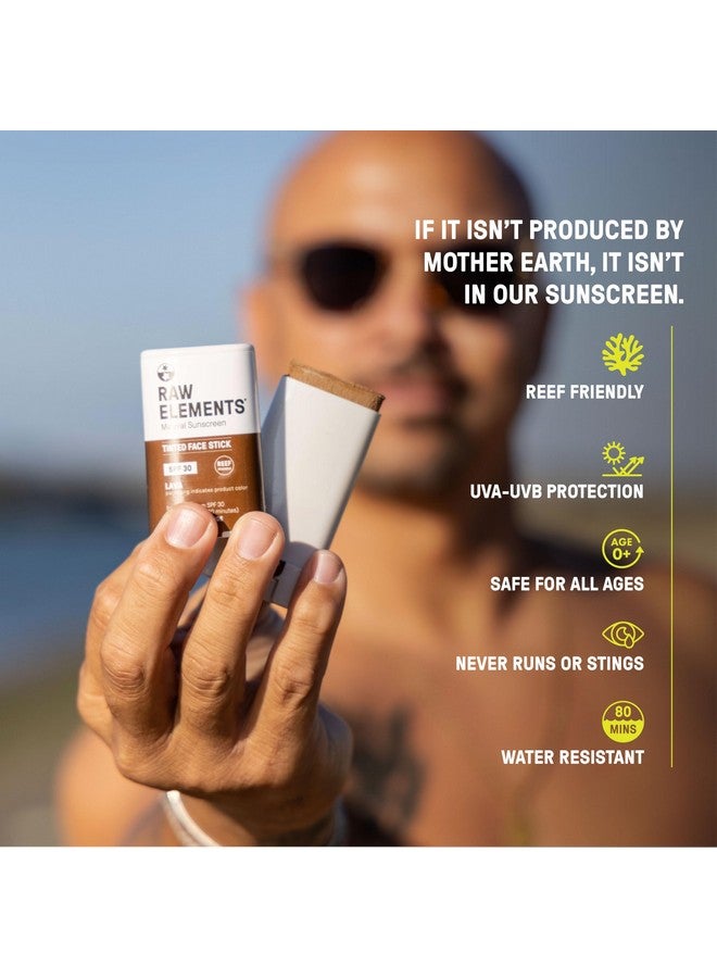 raw elements Raw Element Ultramoisturizing Face Tint Sunscreen Spf 30+ Non Toxic Mineral Face Cream Non Nano Zinc Oxide Reef Friendly Safe For All Ages 0.5 Oz Bronze Pack Of 1 - Image 4