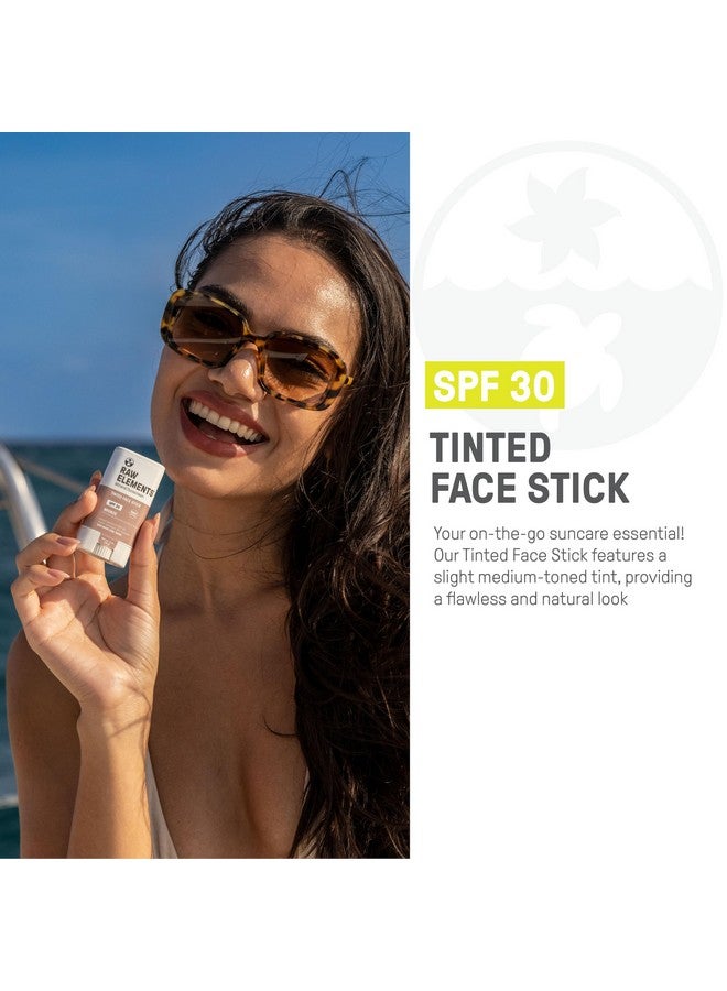 raw elements Raw Element Ultramoisturizing Face Tint Sunscreen Spf 30+ Non Toxic Mineral Face Cream Non Nano Zinc Oxide Reef Friendly Safe For All Ages 0.5 Oz Bronze Pack Of 1 - Image 3