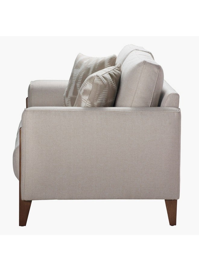 Home Box Paso 2-Seater Fabric Sofa with 2 Cushions 89 x 89 x 156 cm - Image 4