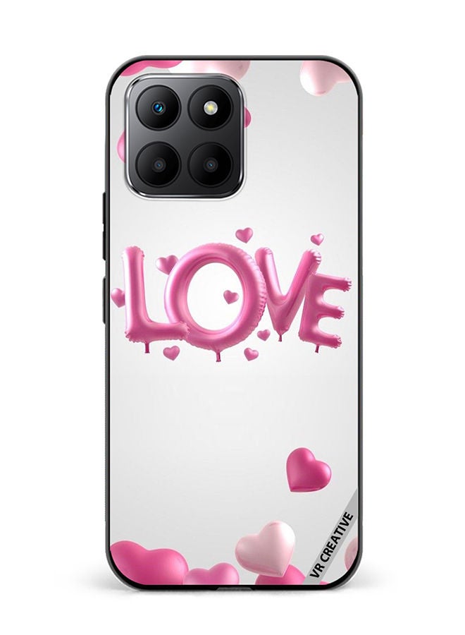 VR CREATIVE Protective Case Cover For Honor 70 Lite Love And Heart Balloons Design Multicolour - Image 1