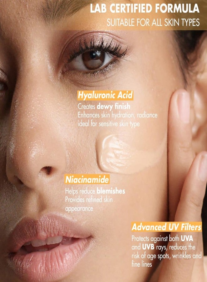 NEUD XPOSE YOURSELF NEUD Tinted Sunscreen with SPF 50++++ Waterproof, For Uva/B Sun Protection, Tan Removal, Pigmentation, No White Cast, Lightweight & Quick Drying, For Men & Women - 50ml - Image 2