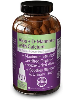 Aloe Vera Capsules Ic Supplements 200X Concentrate Pure Aloe Vera + Dmannose + Calcium Easy To Swallow Aloe Vera Pills