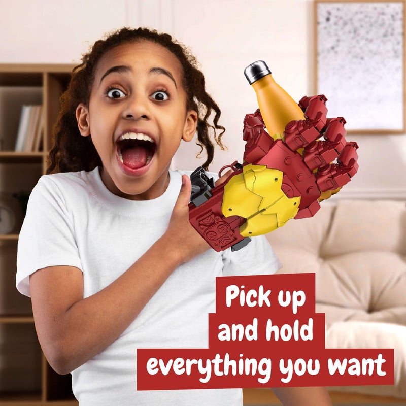 Science4you Hydraulic Cyborg Hand Kit â€“ Build Your own Giant Robotic Hand with 112 Pieces, STEM Toys, Iron Kid Toys The Perfect Robot & Model Kits Gift for Boys & Girls Age 10 11 12 13 14+ - Image 4
