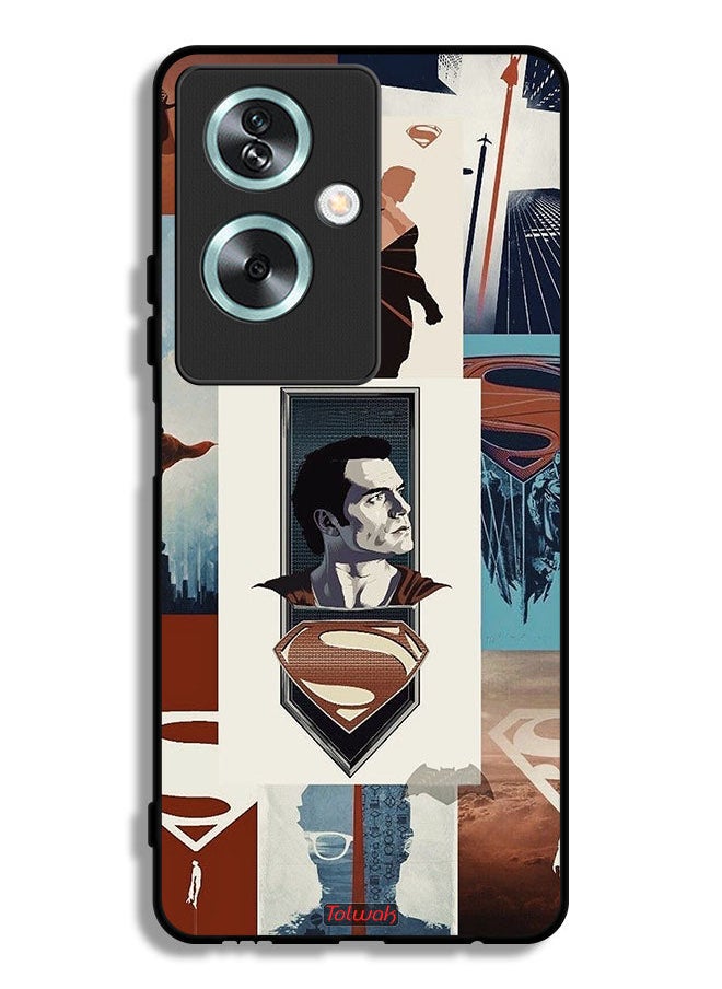 Tolwak - Oppo A79 Protective Case Cover Superman Art - Image 1