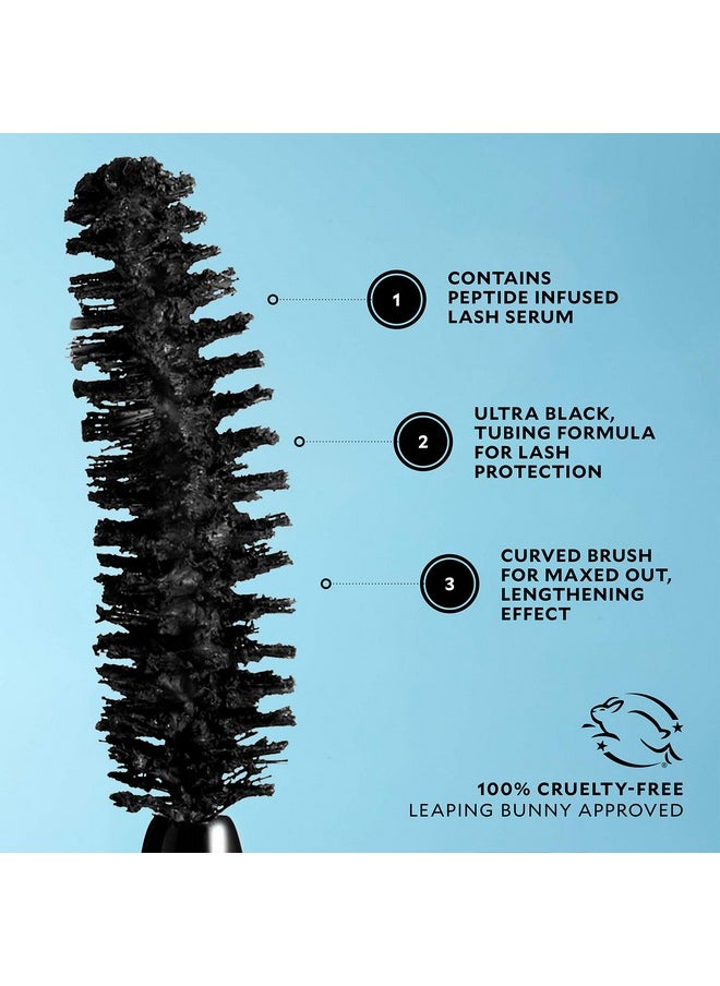 Velour Lashes - Pretty Big Deal Lash Boosting Mascara With Peptides - Effective 3-In-1 Tubing Mascara, Lash Protector, And Enhancement Serum To Nourish Eyelashes - Premium Luxury Beauty Products - Image 1