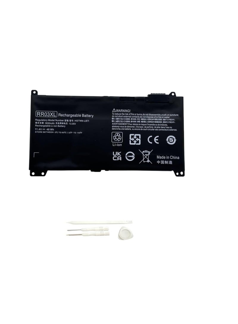 Terabyte RR03XL Replacement Laptop Battery Compatible with HP ProBook 430 440 450 455 470 G4 mt20 Series 851610-850 851477-421 851477-541 HSTNN-PB6W HSTNN-UB7C HSTNN-LB7I HSTNN-Q06C - Image 2